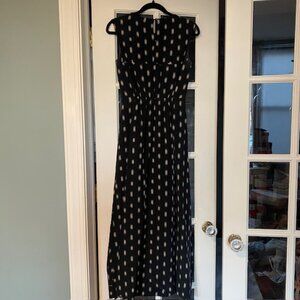 Madewell Silk Maxi Dress w Print